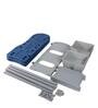 Plums Plastic Toy Organizer in Blue Colour