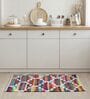 Multi Geometric Hand Woven 3 Ft X 2 Ft Dhurrie
