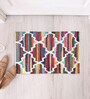 Multi Geometric Hand Woven 3 Ft X 2 Ft Dhurrie