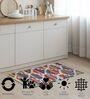 Multi Geometric Hand Woven 3 Ft X 2 Ft Dhurrie