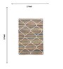 Multi Geometric Hand Woven 3 Ft X 2 Ft Dhurrie