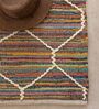 Multi Geometric Hand Woven 5 Ft X 3 Ft  Dhurrie