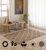 Multi Geometric Hand Woven 5 Ft X 3 Ft  Dhurrie