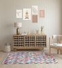 Multi Geometric Hand Woven 6 Ft X 4 Ft  Dhurrie