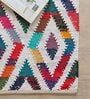 Multi Geometric Hand Woven 6 Ft X 4 Ft  Dhurrie