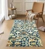 Multicolor Abstract Nylon 3 X 5 Feet Machine Made Carpet