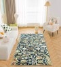 Multicolor Geometric Nylon 4 X 6 Feet Machine Made Carpet
