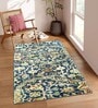 Multicolor Geometric Nylon 4 X 6 Feet Machine Made Carpet