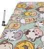 Multi Kids Polyester 6 ft x 9 ft Machine Made Carpet