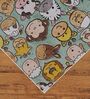 Multi Kids Polyester 8 ft x 10 ft Machine Made Carpet