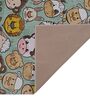 Multi Kids Polyester 8 ft x 10 ft Machine Made Carpet