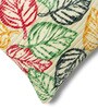 Multi Polyester Floral 16x16 inches Cushion Cover