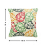 Multi Polyester Floral 18x18 inches Cushion Covers Set of 2