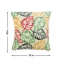 Multi Polyester Floral 18x18 inches Cushion Covers Set of 3