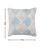 Multi Polyester Geometric 18x18 inches Cushion Covers Set of 2