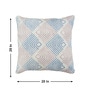 Multi Polyester Geometric 20x20 inches Cushion Covers Set of 3