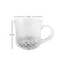 Glamorous Porcelain Coffee Mug (Set of 4)