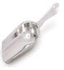 Multi-Purpose Food & Ice Stainless Steel Scoop (Silver)