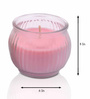 Set Of 4 Multicolour Wax Scented Jar Candles