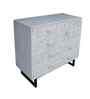 Zenith Solid Wood Chest of Drawers in Grey Finish