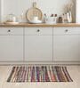 Multi Striped Hand Woven 3 Ft X 2 Ft Dhurrie