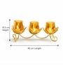 Golden Metal Votive Tea Light Holder Set Of 3