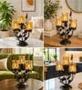 Black Metal 3 Votive Tea Light Holder