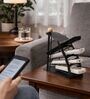 Black Multi-Tier Metal Remote Holder Stand