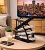 Black Multi-Tier Metal Remote Holder Stand