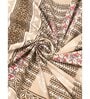 Multi Traditional 180 TC Cotton Printed Bedsheet With Two Pillow Covers For Queen Bed (Block  Printed ,Multi ,153 GSM)