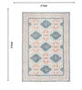 Multi Traditional Hand Woven 3 Ft X 2 Ft Dhurrie