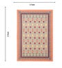 Multi Traditional Hand Woven 3 Ft X 2 Ft Dhurrie