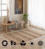 Multi Traditional Hand Woven 5 Ft X 3 Ft  Dhurrie