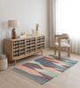 Multi Traditional Hand Woven 6 Ft X 4 Ft  Dhurrie