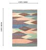 Multi Traditional Hand Woven 6 Ft X 4 Ft  Dhurrie