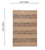Multi Traditional Hand Woven 6 Ft X 4 Ft  Dhurrie