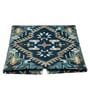 Multi Traditional Polyester 24x24 Inches Skid-Resistant Backing Prayer Mats (Pack of 1)