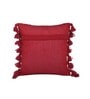 Red Traditional Velvet 16 x 16 Inches Cushion Covers (Pack of 2)