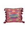 Multicolor Traditional Velvet 16 x 16 Inch Cushion Covers (Set of 2)