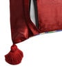 Multicolor Traditional Velvet 16 x 16 Inches Cushion Cover