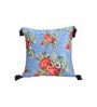 Multicolor Floral Velvet 16 x 16 Inch Cushion Covers (Set of 2)