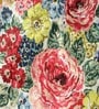 Multicolor Floral Velvet 16 x 16 Inches Cushion Cover