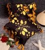 Grey Floral Velvet 16 x 16 Inches Cushion Covers (Set of 2)
