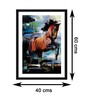 Running Horse Multicolour Vinyl Painting