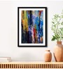 Modern Multicolour Vinyl Painting