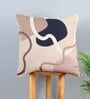 Multi Woven Jacquard Abstract 18X18 Inches Cushion Cover