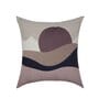 Multi Woven Jacquard Abstract 18X18 Inches Cushion Cover