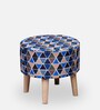 Multiangle Fabric Seating Stool in Multi Colour