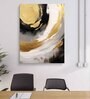 Multicolor  Acrylic Metal Abstract Gallery  Portrait Painting