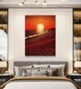 Multicolor  Beach Sunset Gallery  Portrait Painting